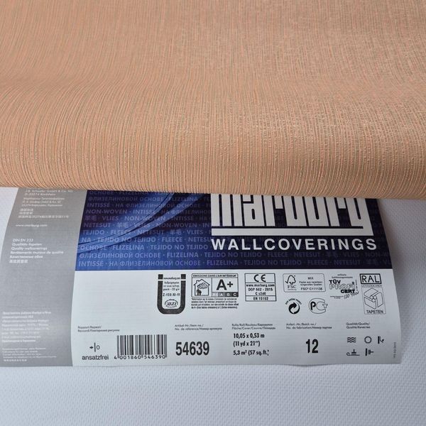 Обои виниловые на флизелине 0.53 &times; 10.05 м Marburg 54639, кирпичные &mdash; для гостиной, прихожей, офиса 2785922010 фото