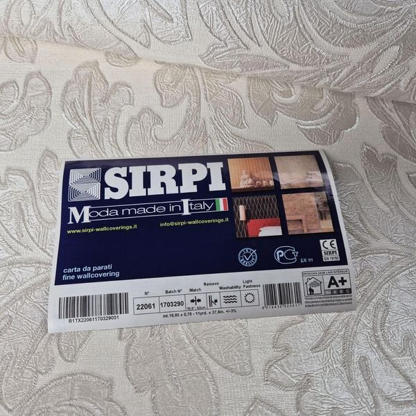 Розпродаж. Вінілові шпалери Sirpi артикул 22061 розмір 10.05 &times; 0,70 3048238118 фото