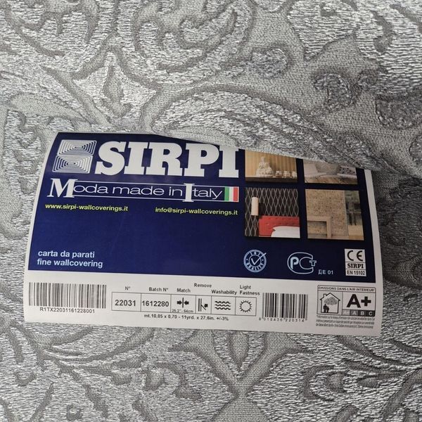 Розпродаж. Вінілові шпалери Sirpi артикул 22031 розмір 10.05 &times; 0,70 3048215933 фото